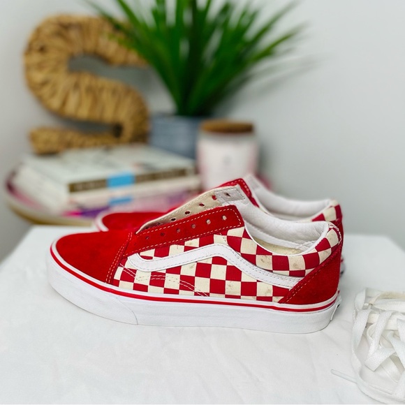 VANS OLD SKOOL Red Checkerboard - Picture 6 of 6